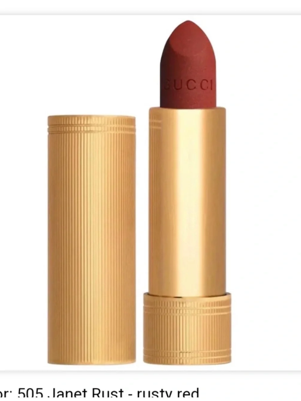 Gucci velvety matte